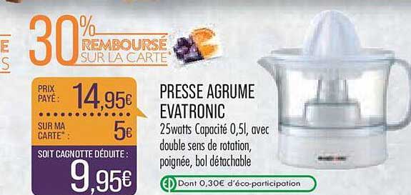 presse agrume evatronic