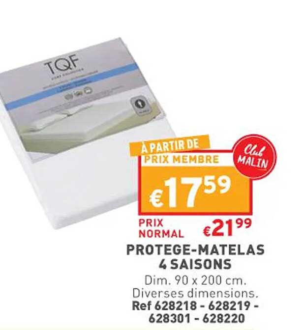 protège-matelas 4 saisons