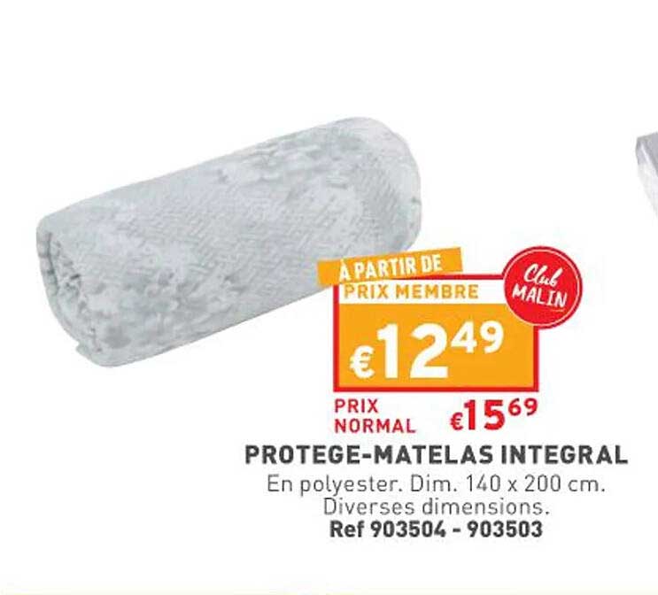 protège-matelas intégral