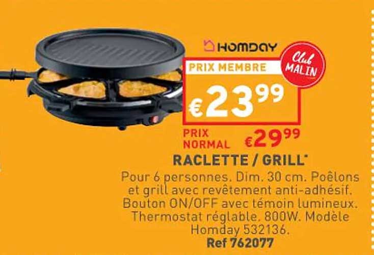 Raclette-grill