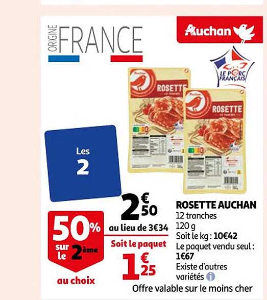 Rosette Auchan