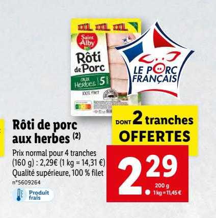 rôti de porc aux herbes saint alby