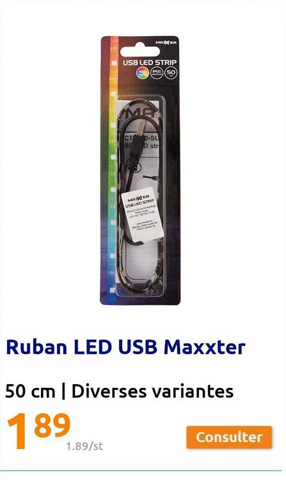 Ruban Led Usb Maxxter