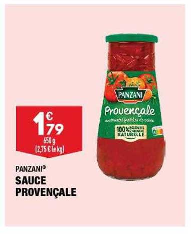 Sauce Provençale Panzani