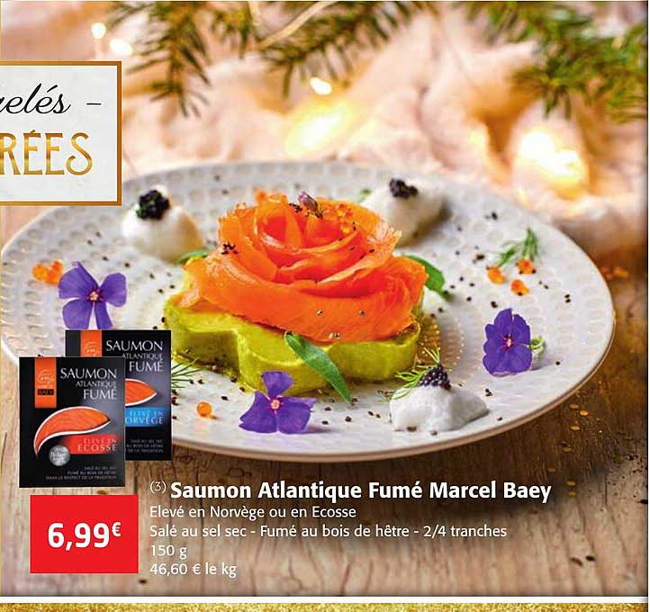 Saumon Atlantique Fumé Marcel Baey