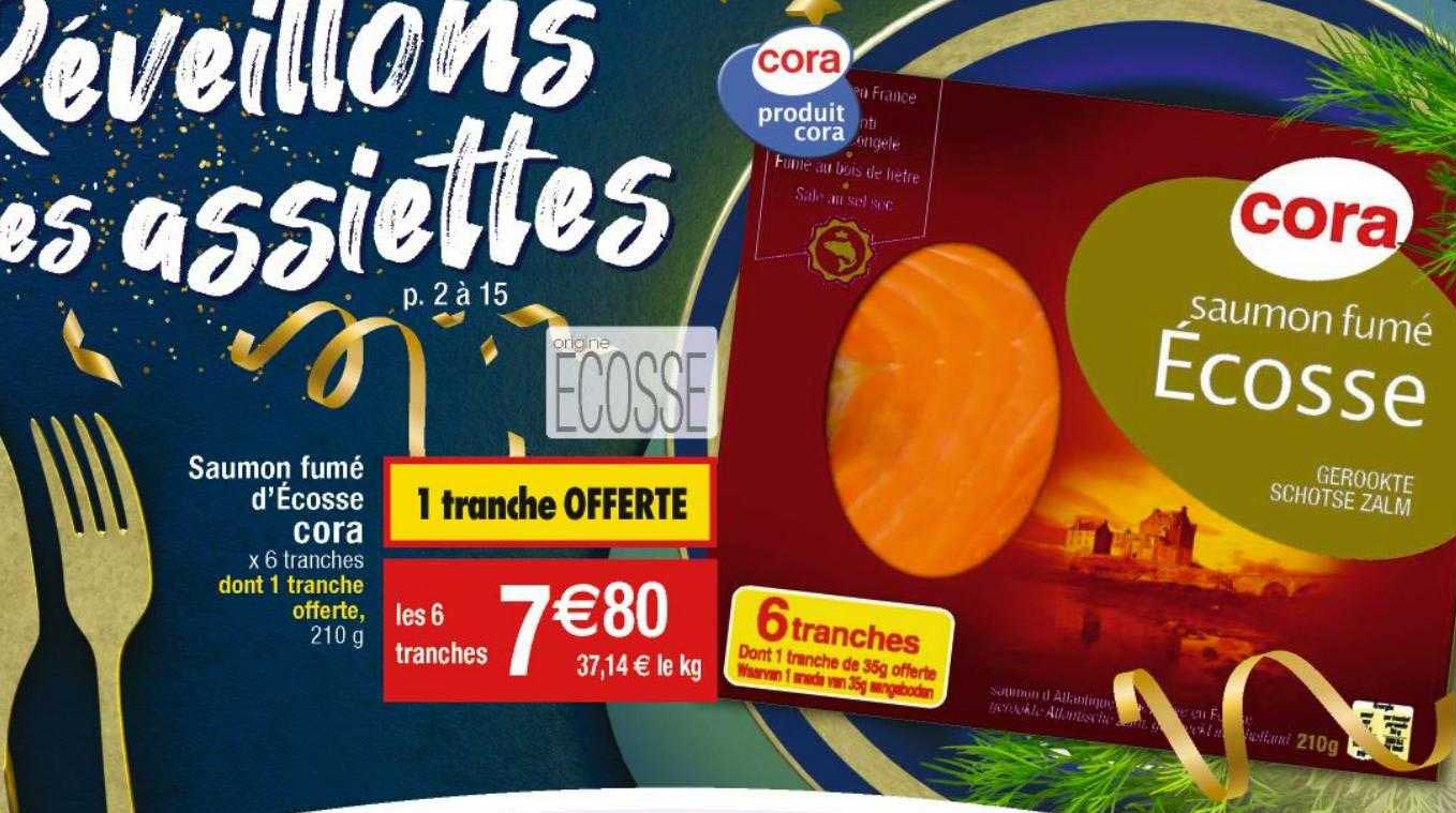 saumon fumé d'écosse cora