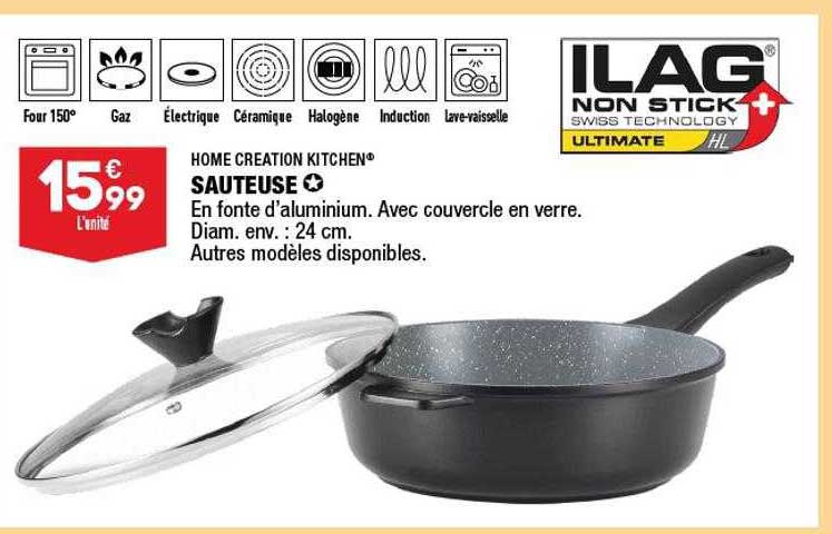 Sauteuse Home Creation Kitchen