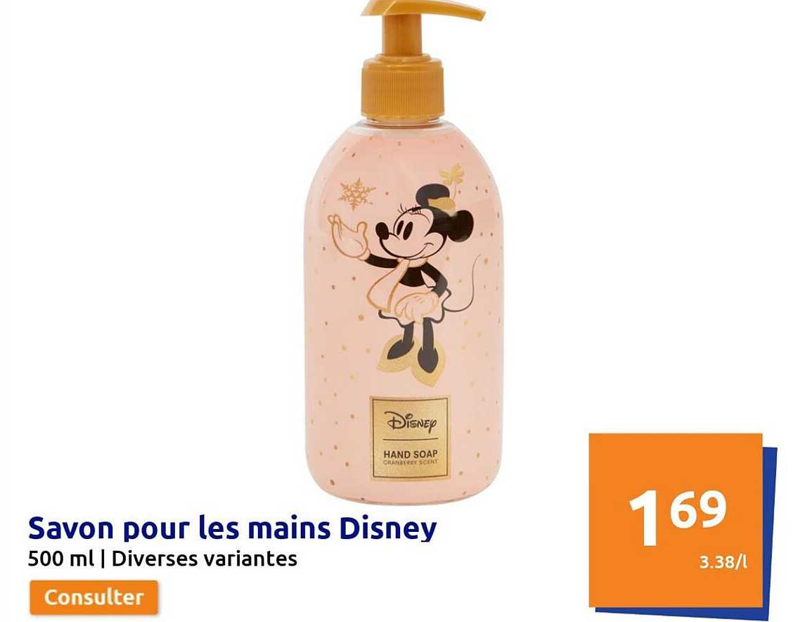 Savon Pour Les Mains Disney