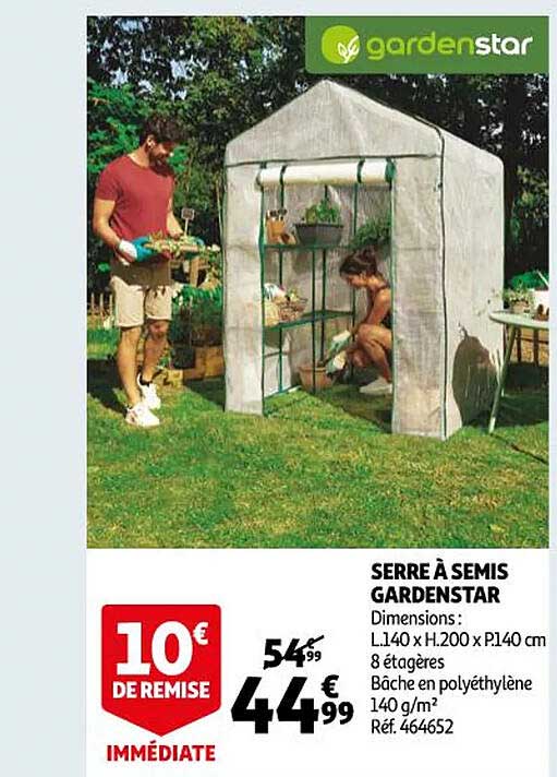 serre à semis gardenstar