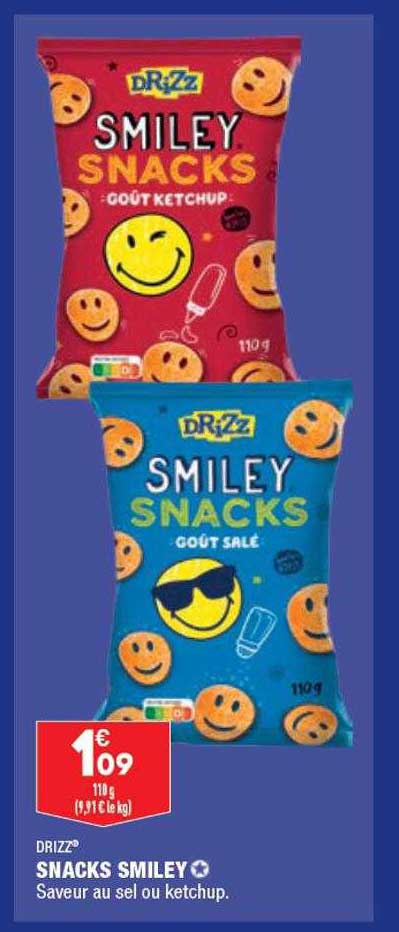Snacks Smiley Drizz