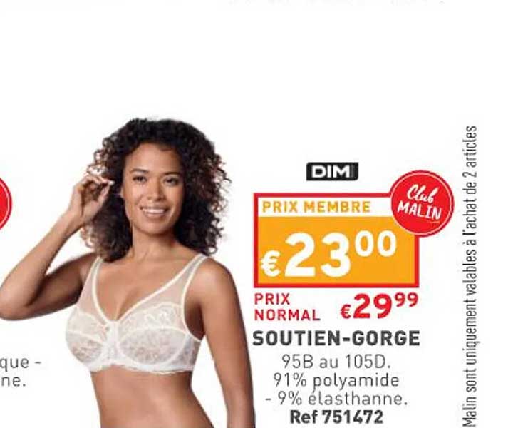 Soutien-gorge Dim Paris