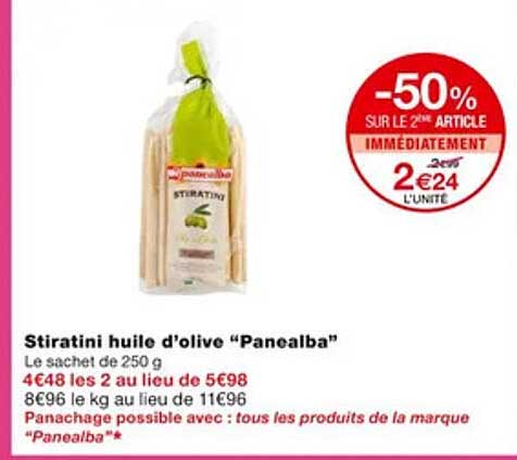 Stiratini Huile D'olive "panealba"