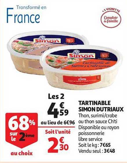 Tartinable Simon Dutriaux