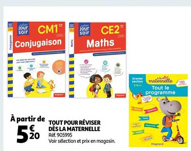 tout pour réviser dès la maternelle