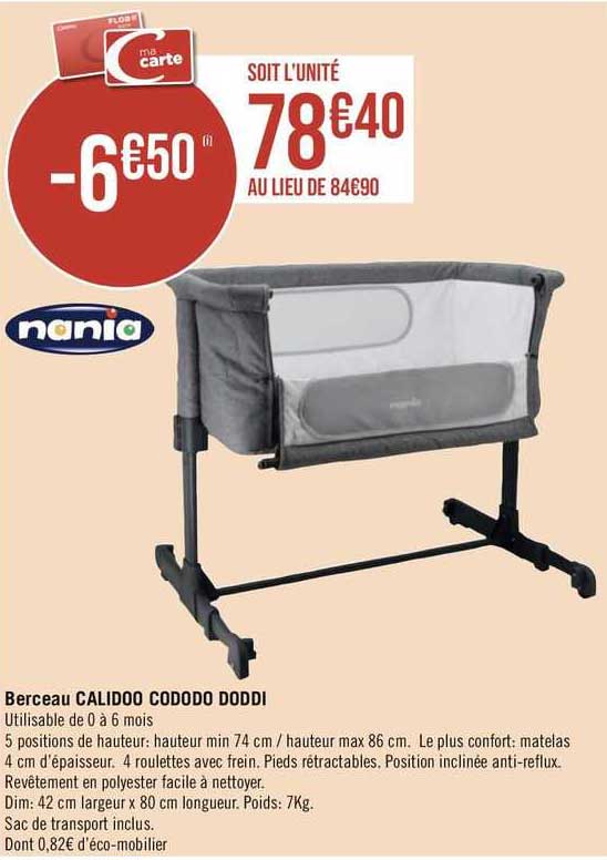berceau calidoo cododo doddi nania