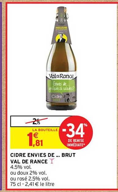cidre envies de...brut val de rance