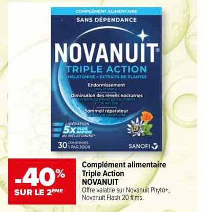 complément alimentaire triple action novanuit