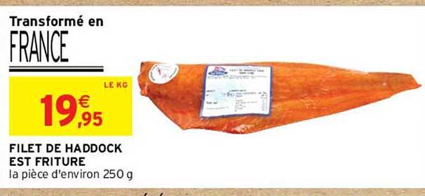 filet de haddock est friture