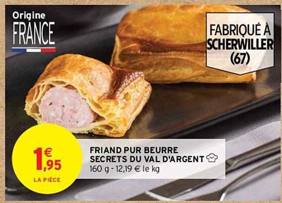 friand pur beurre secrets du val d'argent