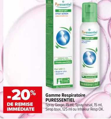 gamme respiratoire puressentiel