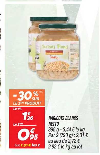Haricots Blancs Netto