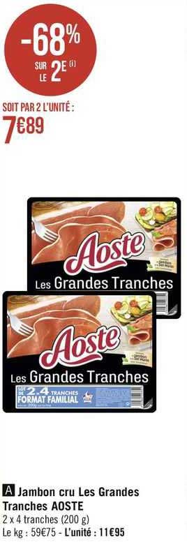 jabon cru les grandes tranches aoste