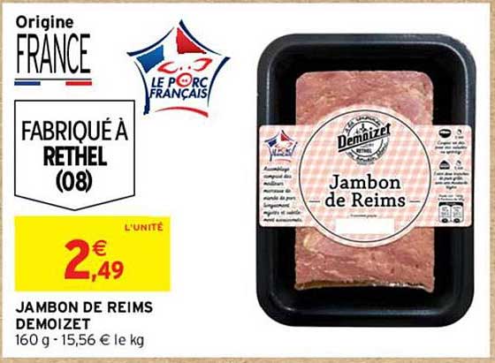 jambon de reims demoizet