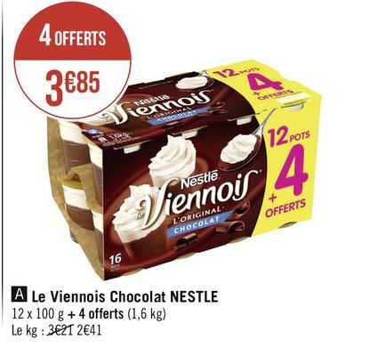 Le Viennois Chocolat Nestlé
