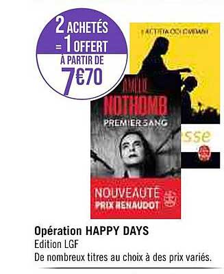 opération happy days