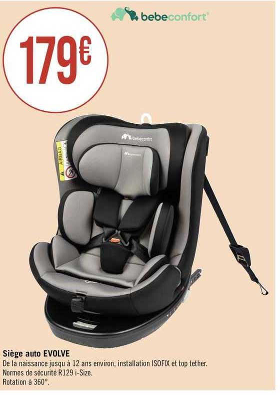 siège auto evolve