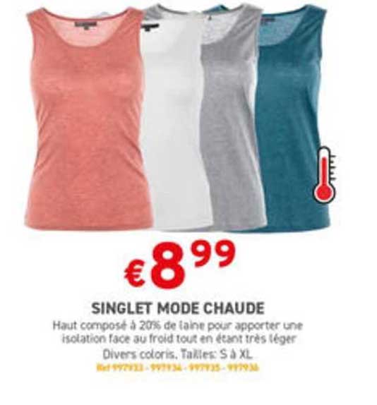 singlet mode chaude
