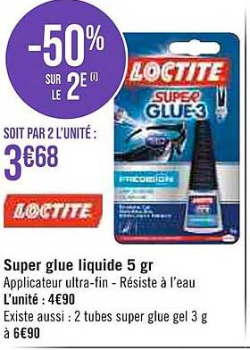 Super Glue Liquide 5 Gr