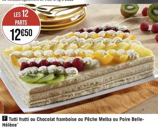 tutti frutti ou chocolat framboise ou pêche melba ou poire belle-hélène