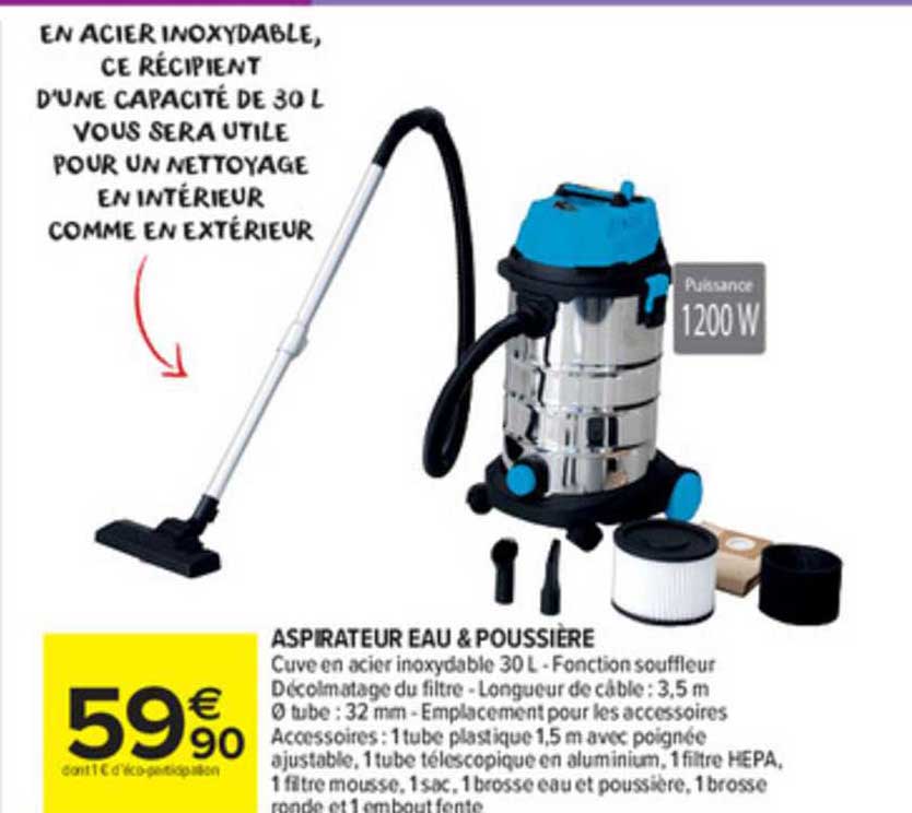 Aspirateur Eau & Poussière