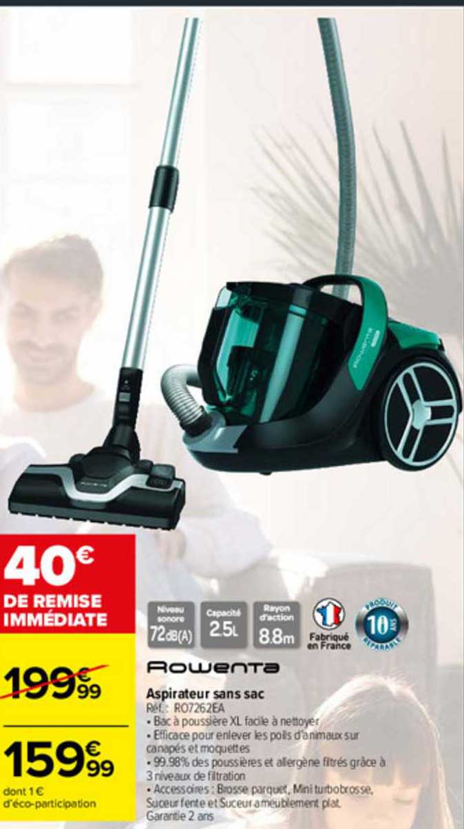 Aspirateur Sans Sac Rowenta