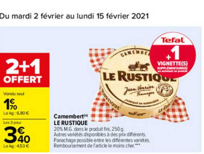 Camembert Le Rustique