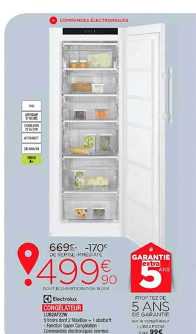 Congélateur Electrolux