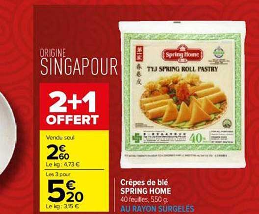 Crêpes De Blé Spring Home