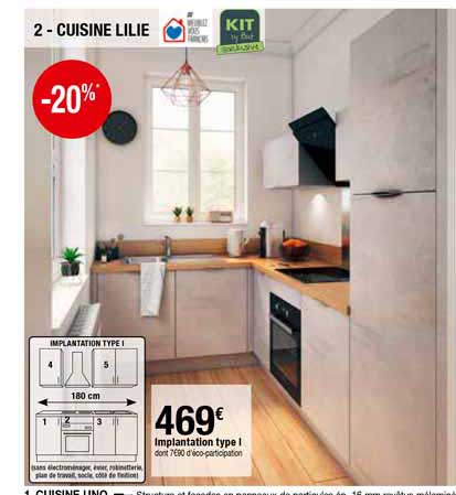 cuisine lilie implantation type i