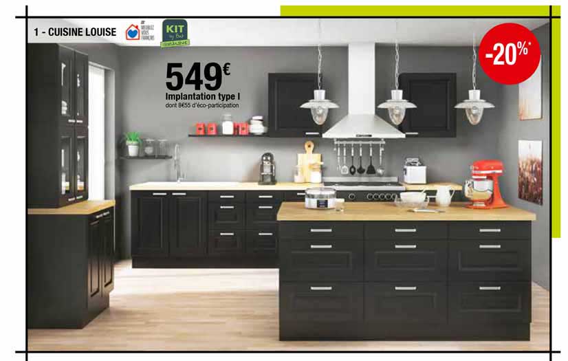 cuisine louise implantation type i