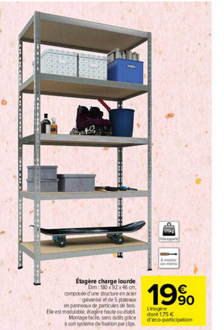 étagère charge lourde