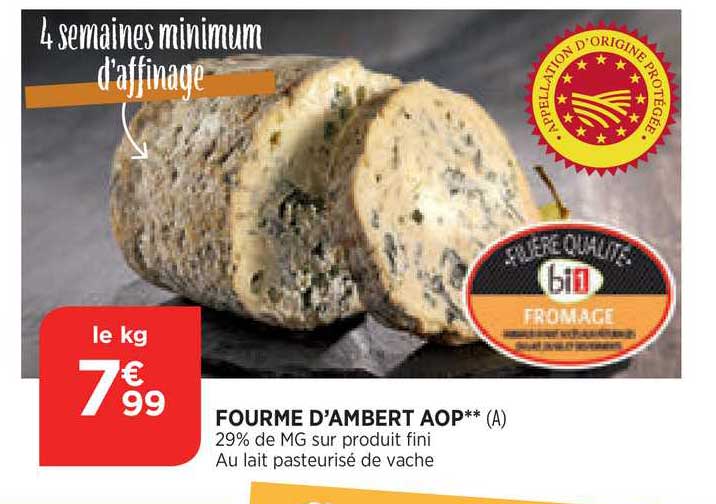 fourme d'ambert aop