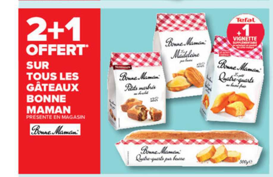 gâteaux bonne maman