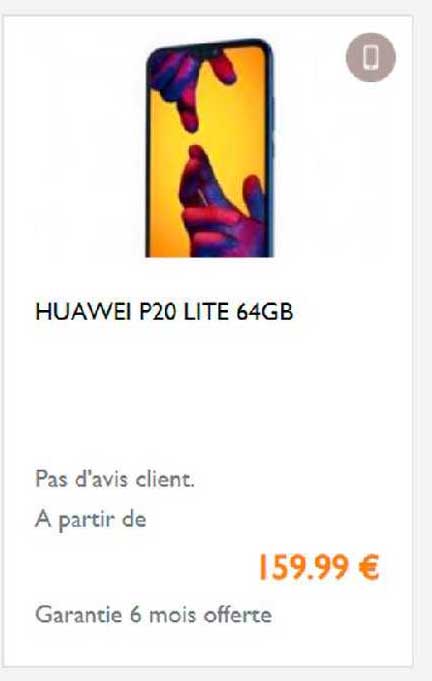 huawei p20 lite 64gb