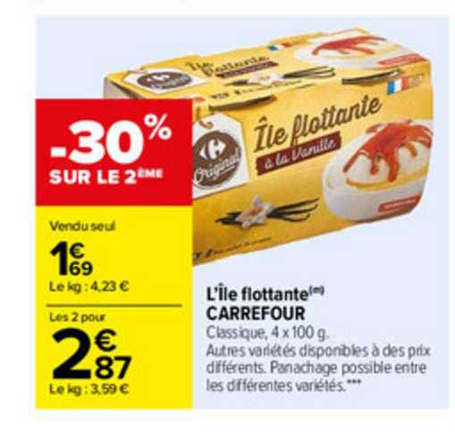 l'île flottante carrefour
