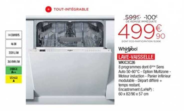 lave-vaisselle whirlpool