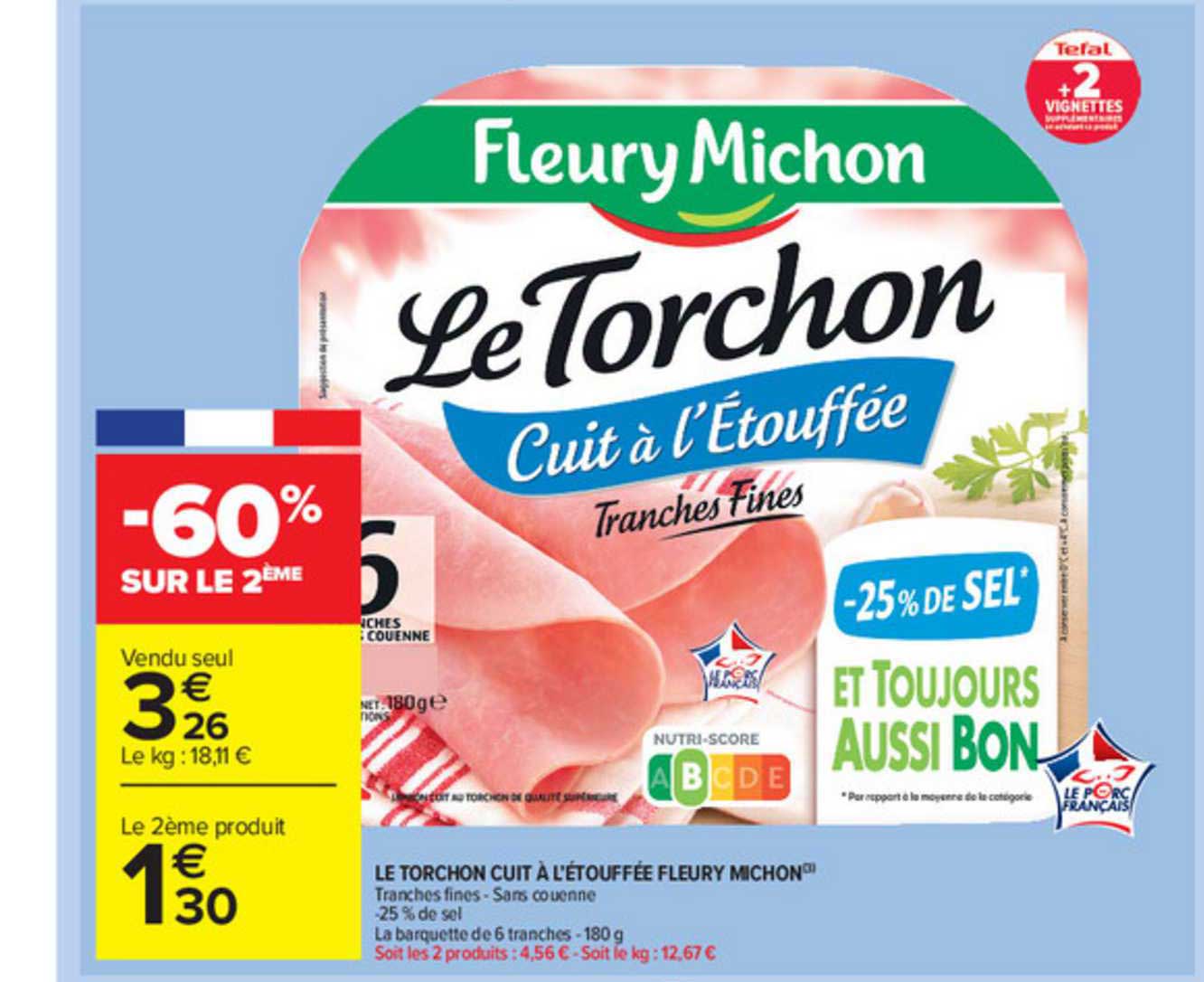 le torchon cuit à l'étouffée fleury michon