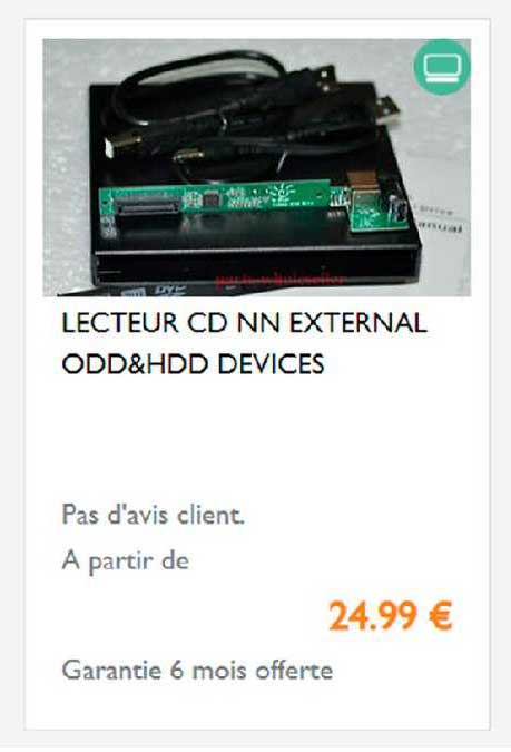 lecteur cd nn external odd&hdd devices