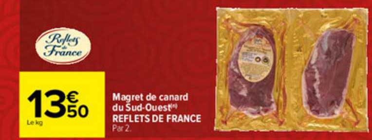 magret de canard du sud-ouest reflets de france
