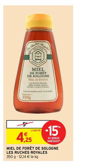 miel de forêt de sologne les ruches royales